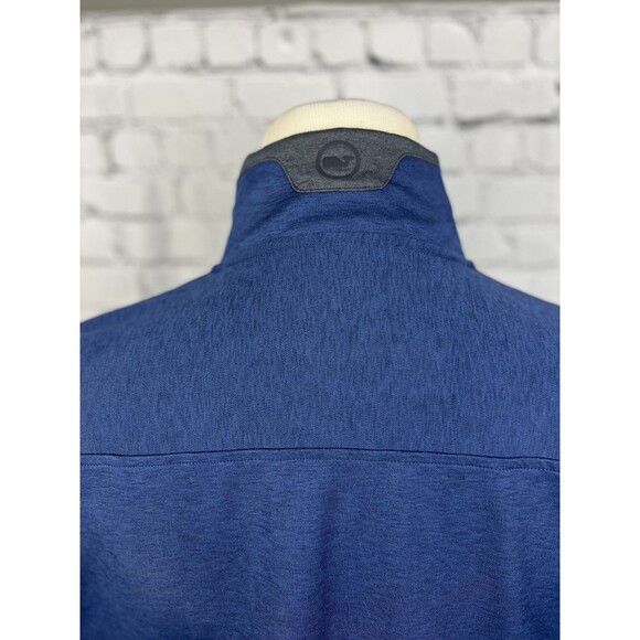 Vineyard Vines On The Go Shep Vest Men XL 92%Polyester 8%Spandex Blue, Pockets - Picture 11 of 13